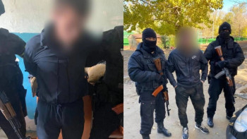 Фотография к новости: Оралда бопсалаумен айналысқан күдіктілер ұсталды