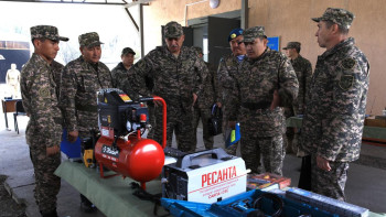 Фотография к новости: Қорғаныс министрі Алматыға жұмыс сапарымен барды