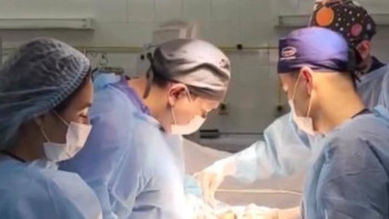 Фотография к новости: Дәрігерлер науқастың бауырына күрделі ота жасады