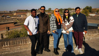 Фотография к новости: Тарих пен мәдениет. Шетелдік журналистер Қытайда тәжірибе алмасты