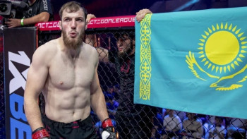 Фотография к новости: Қазақстандық чемпион бразилиялық қарсыласын 8 секундта жеңді