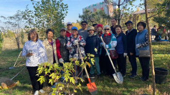 Фотография к новости: Алматыда "Жаңа Қазақстан. Таза табиғат" жалпықалалық сенбілігі өтті