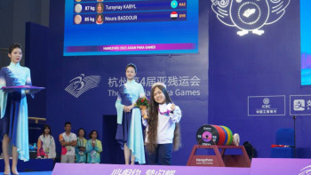 Фотография к новости: Азиада-2023: Отандық спортшы пауэрлифтингтен күміс жүлде алды