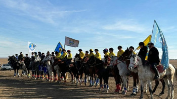 Фотография к новости: Ұлытауда тұңғыш рет ұлттық спорт түрлерінен фестиваль  өтті