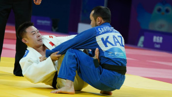 Фотография к новости: Азиада-2023: Парадзюдошы қола жүлде жеңіп алды