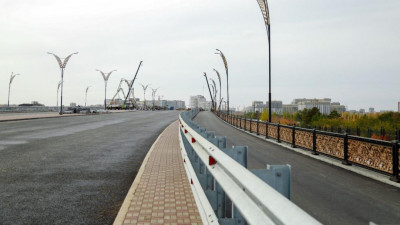 Астанада Тәуелсіздік даңғылындағы жаңа көпір 30 қазан күні ашылады