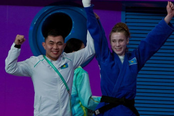 Фотография к новости: Даяна Федосова Азия Пара ойындарында дзюдодан қола жүлдегер атанды