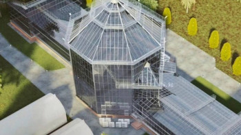 Фотография к новости: Алматыдағы ботаникалық бақтың жылыжайы жаңартылып жатыр