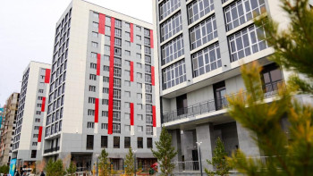 Фотография к новости: Астанада 10 жыл салынған тұрғын үйдің құрылысы аяқталды