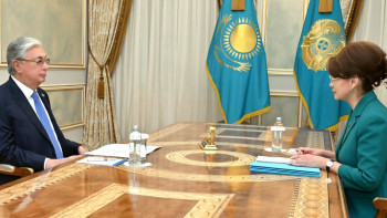 Фотография к новости: Балаева Тоқаевқа министрлікті қайта құру нәтижелері жайында есеп берді