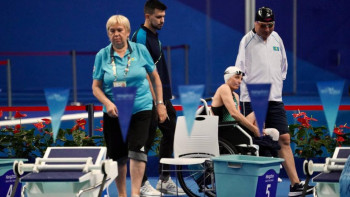 Фотография к новости: Қазақстандық команда пара жүзуден қола медаль жеңіп алды