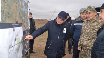 Фотография к новости: Есіл өзенінің су тасқыны қаупі бар учаскелері тексерілді
