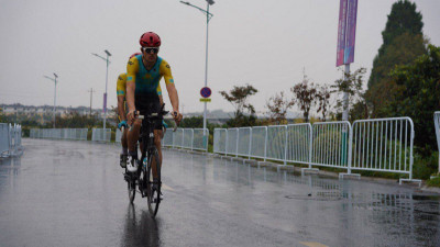Азиада-2023: Пара велоспортшылар қола жүлдеге ие болды