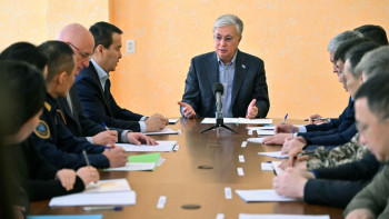 Фотография к новости: Мемлекет басшысы жедел штабтың отырысын өткізді