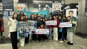 Фотография к новости: Азия чемпиондары Алматыға оралды