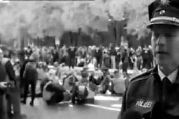 Фотография к новости: Берлинде экобелсенділер көшені бөгеп тастады