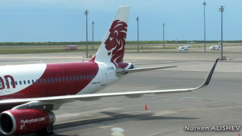 Фотография к новости: Оралға әуе рейстері тоқтатылды