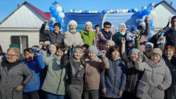 Фотография к новости: Абайда 50-ге жуық көпбалалы отбасы баспаналы болды