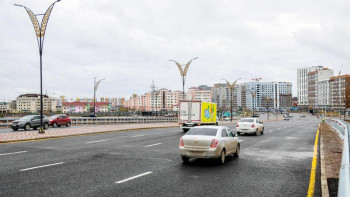 Фотография к новости: Астанада жаңа көпір көшелердегі көлік нөпірін сейілтеді