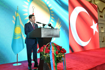 Фотография к новости: Президент Түркия Республикасын 100 жылдығымен құттықтады