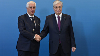 Фотография к новости: Тоқаев франциялық бизнесмендерді қабылдады