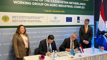 Фотография к новости: Қазақстан мен Нидерланд бірлескен ауыл шаруашылығы комитетін құрды