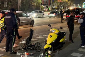 Фотография к новости: Алматылық мопед жүргізушісі арбадағы баланы қағып кетті