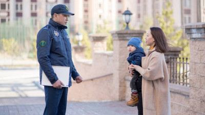 «Сіздің учаскелік полицей!» атты республикалық акция басталды