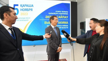 Фотография к новости: Аудан әкімдерін сайлау: ОСК төрағасы Атырау облысының дайындығын тексерді