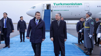 Фотография к новости: Астанаға Гурбангулы Бердімұхамедов келді