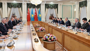 Фотография к новости: Президент: Түркия – еліміздің негізгі төрт сауда серіктесінің бірі