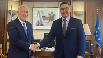 Фотография к новости: Грекияның Әділет министрі адам құқықтары саласындағы Қазақстандағы жағдаймен таныстырылды