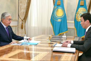 Фотография к новости: Мемлекет басшысы Асхат Жұмағалиды қабылдады
