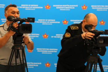 Фотография к новости: Бүгін – әскери журналист күні