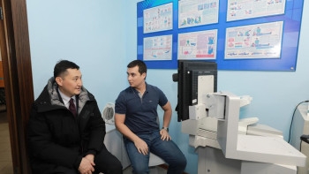 Фотография к новости: Елордада жүргізушілер медициналық куәландырудан өте бастады