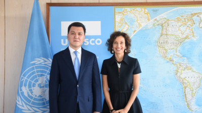 Мемлекеттік кеңесші ЮНЕСКО-ның Бас директорымен кездесті