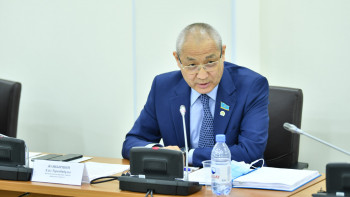 Фотография к новости: «Қағаздан оқиды». Депутат министрлер мен орынбасарларына ескерту жасады