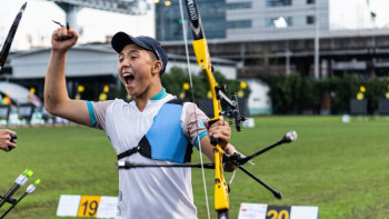Фотография к новости: Қазақстанның садақшылары Париж Олимпиадасына жолдама алды