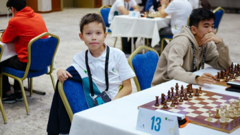 Фотография к новости: Түркістанда «Шахмат керуені» турнирі аяқталды