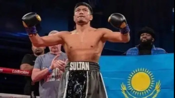 Фотография к новости: Сұлтан Заурбек аргентиналық боксшыны нокаутпен жеңді