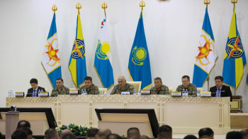 Фотография к новости: Қорғаныс ведомствосының алқа отырысы өтті