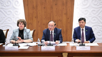 Фотография к новости: Сенаторлар елорданы көгалдандыру мәселелерін талқылады