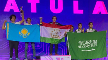 Фотография к новости: Оқушыларымыз робототехника бойынша дүниежүзілік олимпиадада жеңімпаз атанды