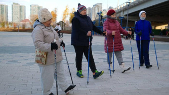 Фотография к новости: «Қолжетімді спорт» жобасы: Астанада жаттығулар қайта басталды