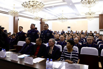 Фотография к новости: Ішкі істер министрі Жетісу облысы ПД бастығын қызметінен босатты