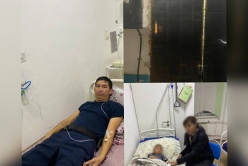 Фотография к новости: Таразда учаскелік полицей 6 жасар баланы өрттен құтқарып қалды