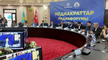 Фотография к новости: Түркістанда "Медиакраттар медиафорумы" өтті