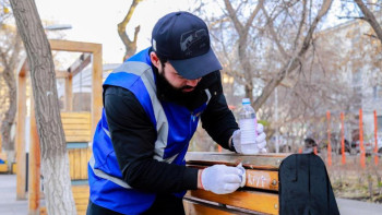 Фотография к новости: Астанада «Тоқта, вандал» акциясы өтіп жатыр