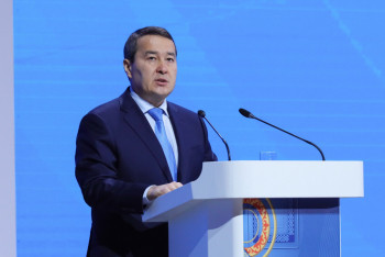 Фотография к новости: Смайылов Астанада өтіп жатқан «Қазақстандық қамту 2.0» халықаралық форумына қатысты