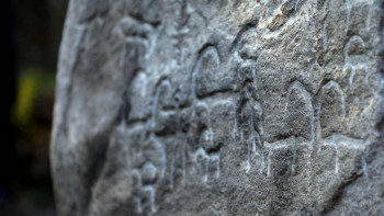 Фотография к новости: Түркі дәуірі суреттерінің көшірмесі қойылмақ: Алматыда петроглифтер саябағы ашылады